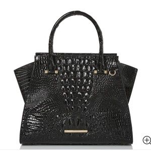 Brand new black Priscilla satchel. Never used with all tags.